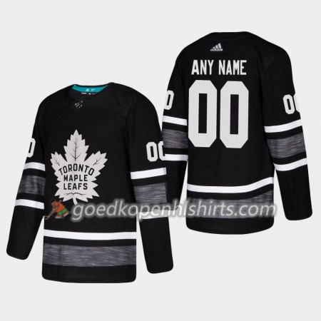 Toronto Maple Leafs Custom 2019 All-Star Adidas Zwart Authentic Shirt - Mannen
